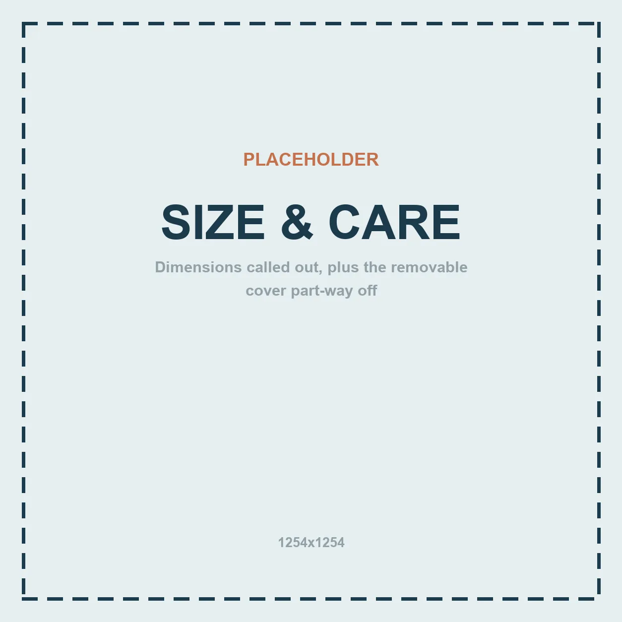 Pillow size and the removable washable cover